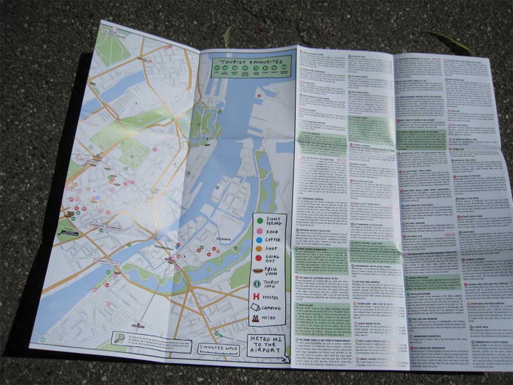 Paper map