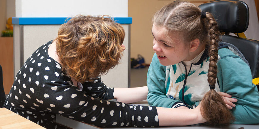 Children with autism spectrum feeling inspired at quality special needs school