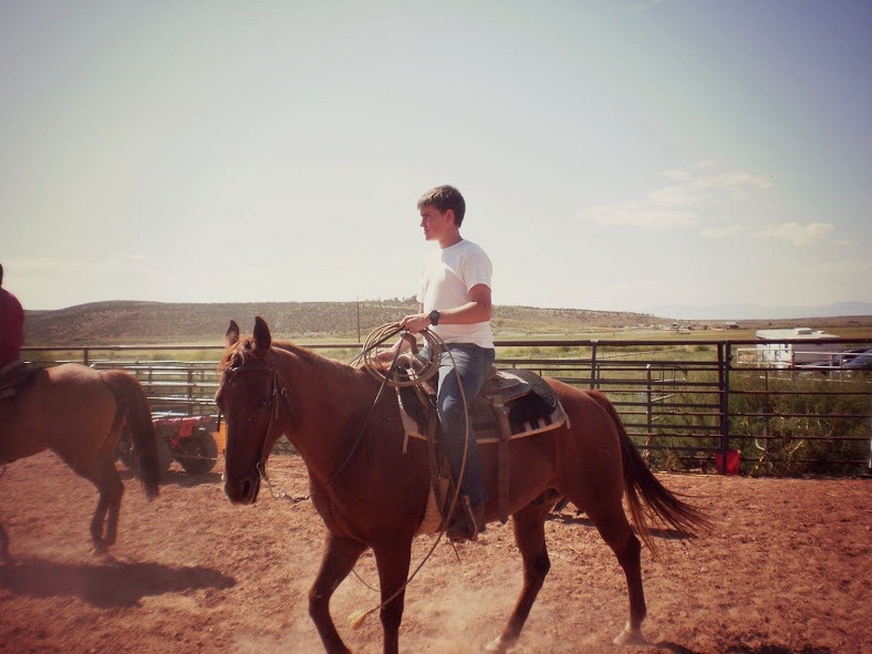 Boy on a horse