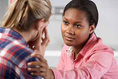 Therapy Insider - therapist helping teen girl through recovery