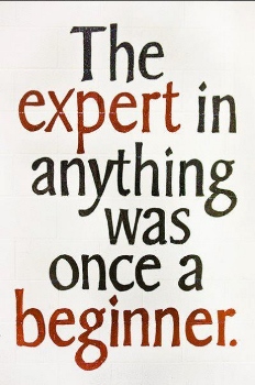 The Expert was Once a Beginner The Expert was Once a Beginner