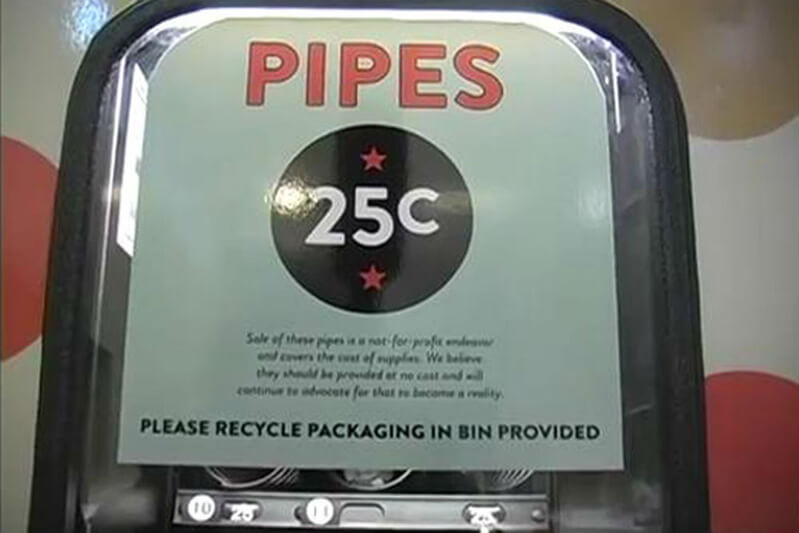 Vancouver Vending Machines Now Carrying Crack Pipes