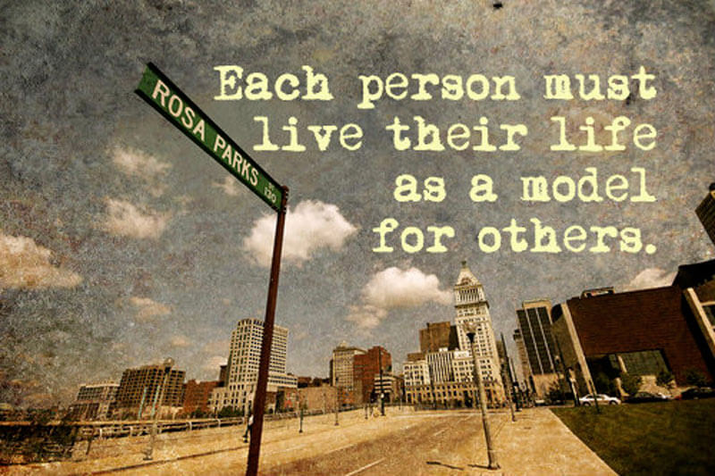 Live Your Life As A Model For Others