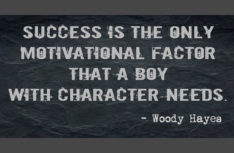 Success Is The Only Factor