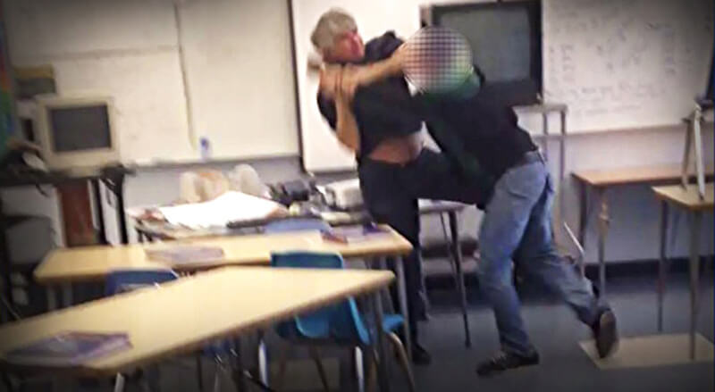 Science Teacher Gets Into Classroom Brawl With Student Science Teacher Gets Into Classroom Brawl With Student